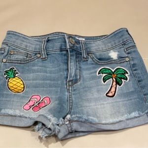 Celebrity Pink Girls Jean Shorts
